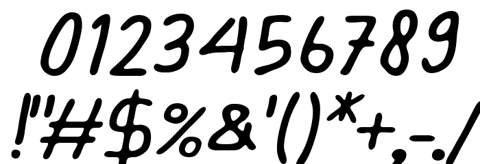 ASCOTA Italic Font OTHER CHARS