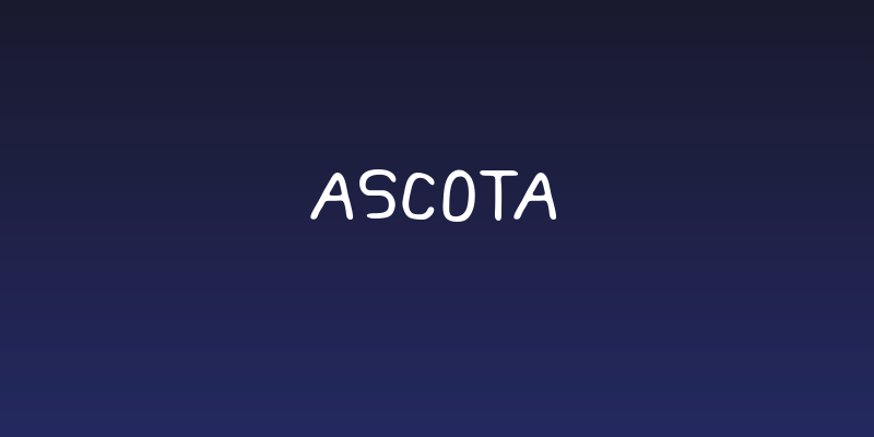 ASCOTA Social Header