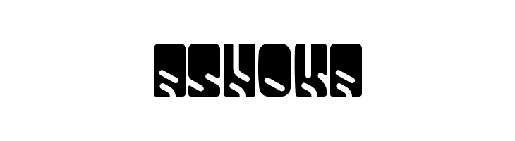 ASHOKA  font caratteri gratis