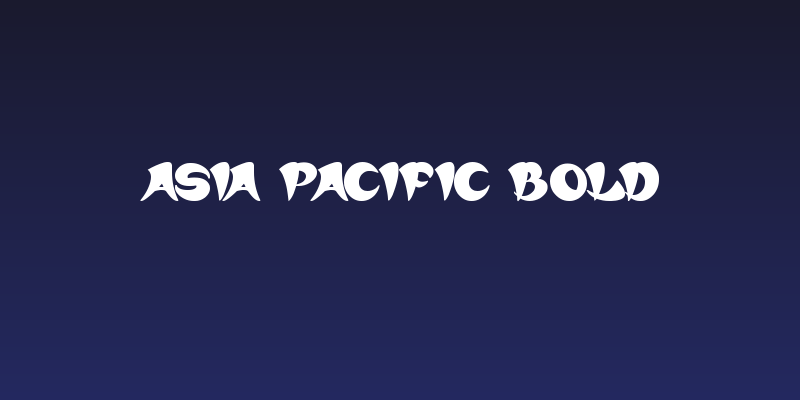 ASIA PACIFIC Bold Social Header
