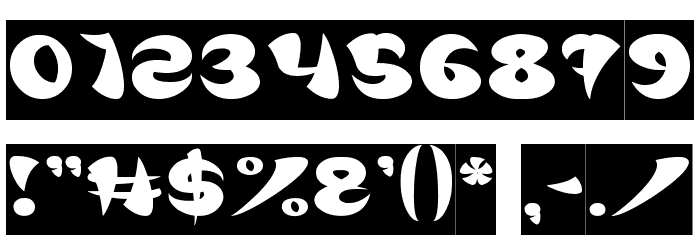 ASIA PACIFIC-Inverse Font OTHER CHARS