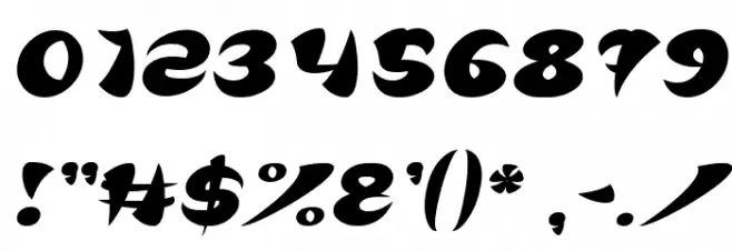 ASIA PACIFIC Italic Font OTHER CHARS