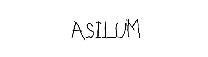 ASILUM  Frei Schriftart Herunterladen