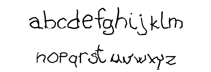 ASILUM Font LOWERCASE