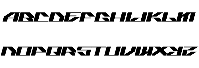 ASIX-FOUNDER Italic Caratteri MAIUSCOLE