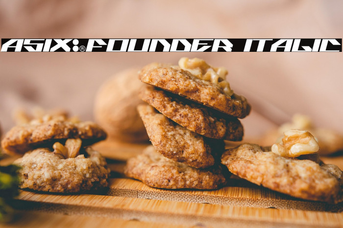 ASIX-FOUNDER Italic Example 3