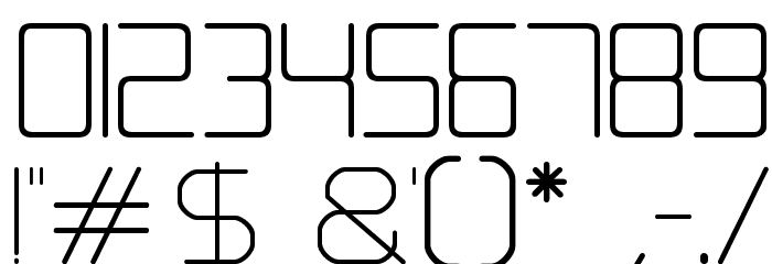 ASO Font OTHER CHARS