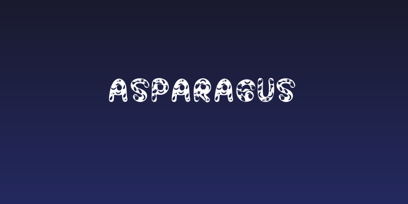 ASPARAGUS Social Header