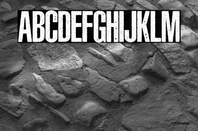 ASPHALTIC GRAIN(RUS BY LYAJKA) Bold Font examples