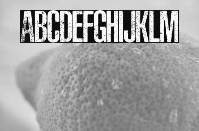 ASPHALTIC SCRATCH(RUS BY LYAJKA Font examples