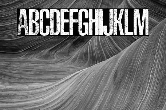 ASPHALTIC SCRATCH(RUS BY LYAJKA Font examples