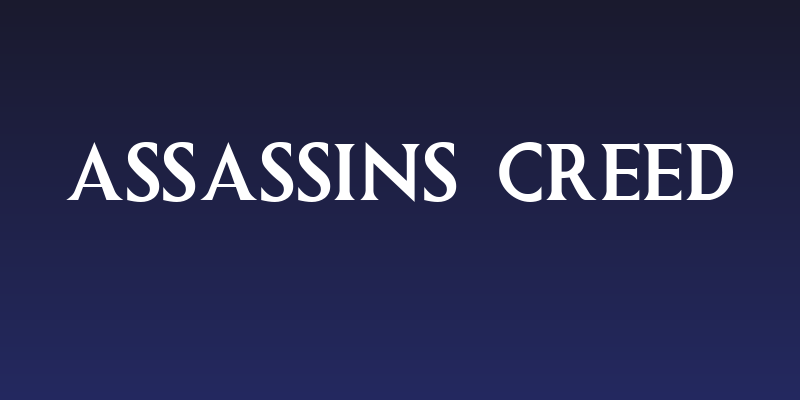 ASSASSINS CREED Social Header