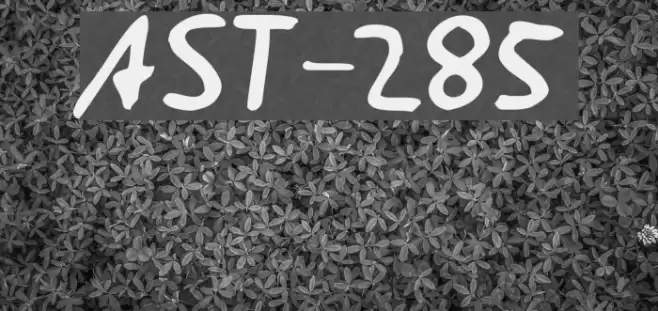 AST-285 Font examples