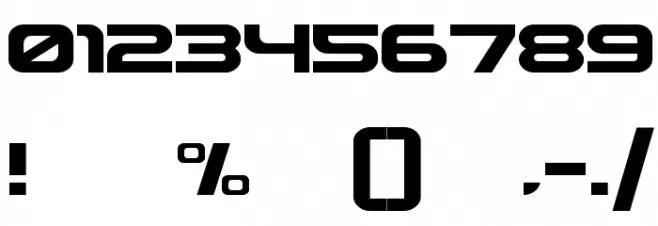 ASTERA Font OTHER CHARS