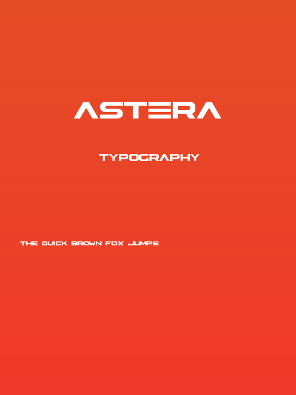 ASTERA Poster