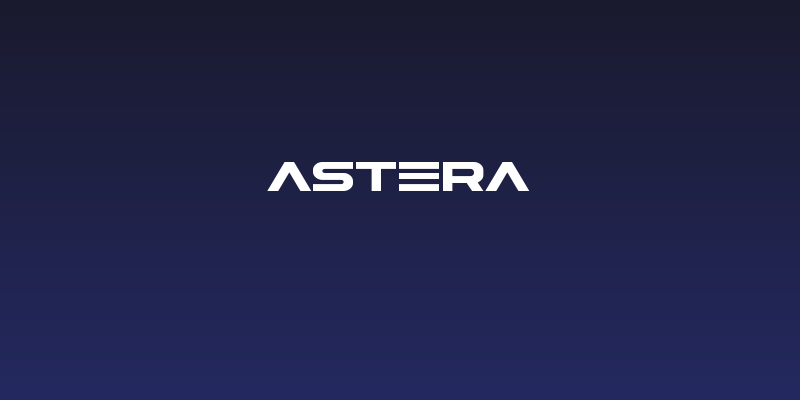 ASTERA Social Header