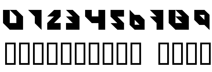 ASTEROID Normal Font OTHER CHARS