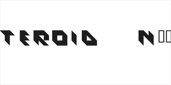 ASTEROID     Normal Logo