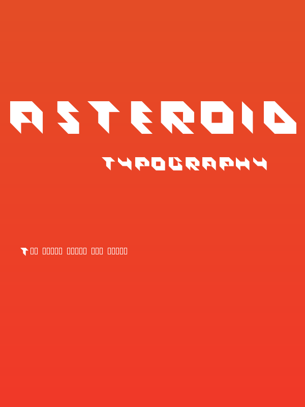 ASTEROID     Normal Poster