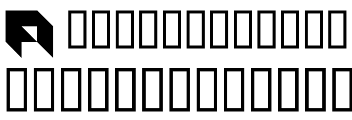 ASTEROID Normal Font LOWERCASE