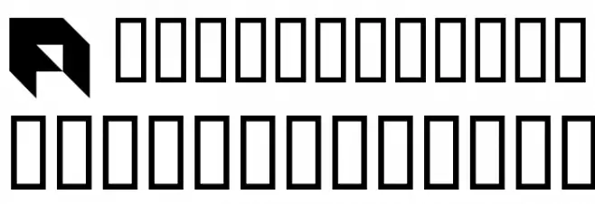 ASTEROID Normal Font LOWERCASE
