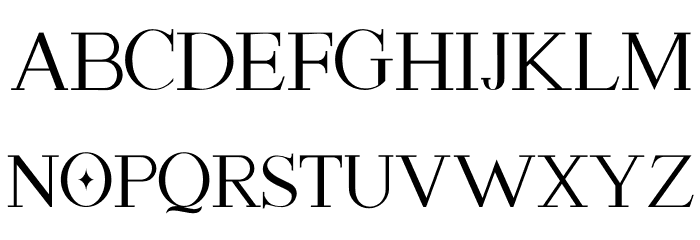 ASTON CALVIN Font LOWERCASE