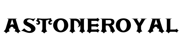 ASTONE ROYAL  Frei Schriftart Herunterladen