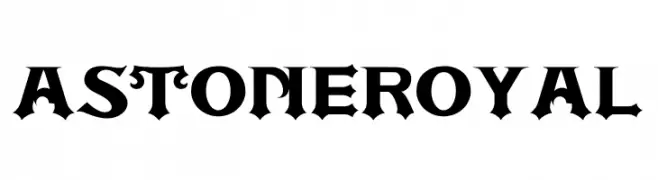 ASTONE ROYAL  Frei Schriftart Herunterladen