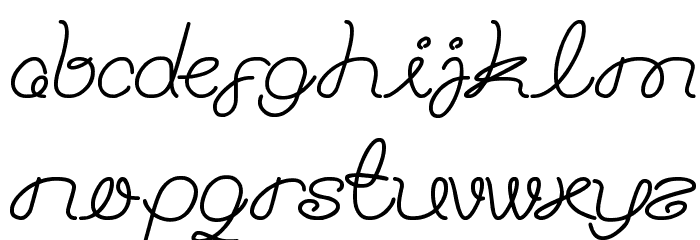 ASTONISHING Font LOWERCASE