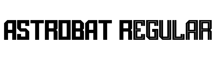 ASTROBAT Regular  font caratteri gratis
