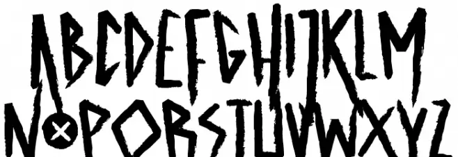 ASTRODRAMATIC Font Litere mari