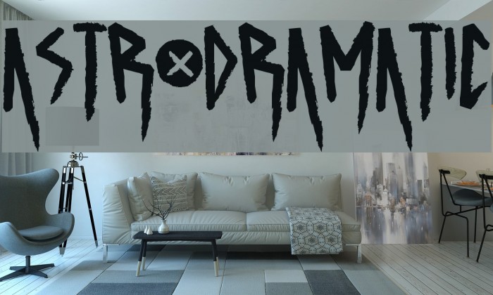 ASTRODRAMATIC Font examples