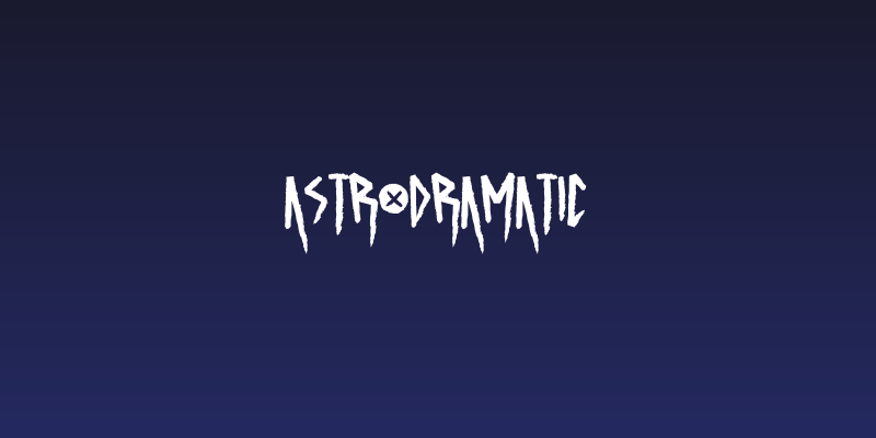 ASTRODRAMATIC Social Header