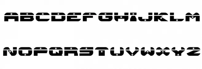 ASTRONEO Schriftart Groß