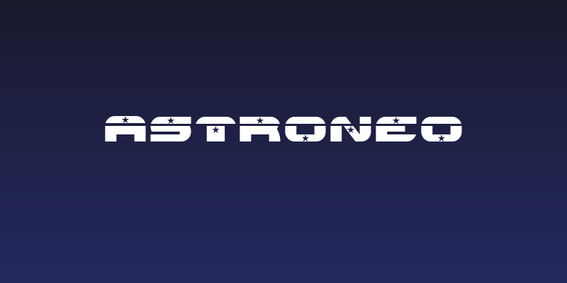ASTRONEO Social Header