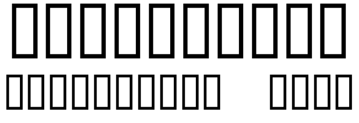 ASorion Font OTHER CHARS