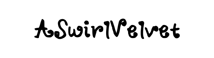 ASwirlVelvet  नि: शुल्क फ़ॉन्ट्स डाउनलोड