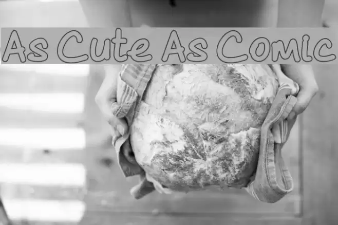 As Cute As Comic Font examples
