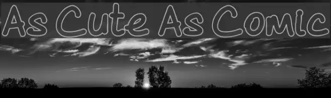 As Cute As Comic Font examples