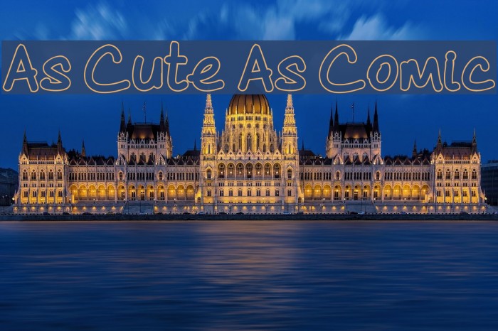 As Cute As Comic Font examples