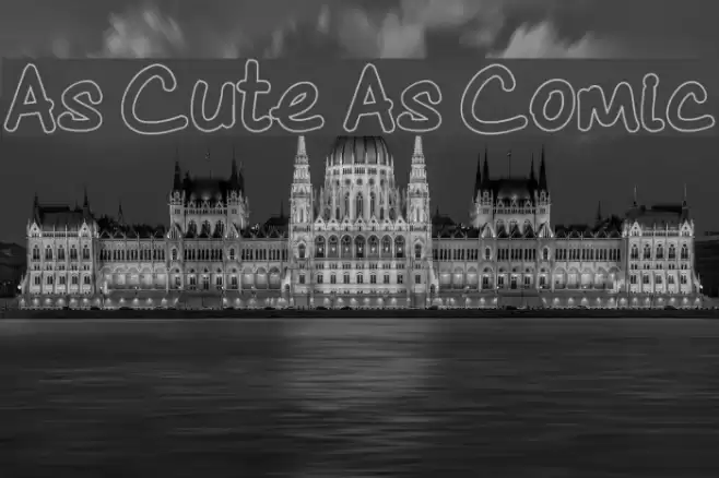 As Cute As Comic Font examples