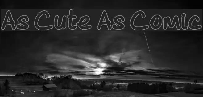 As Cute As Comic Font examples