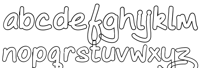 As Cute As Comic Font LOWERCASE