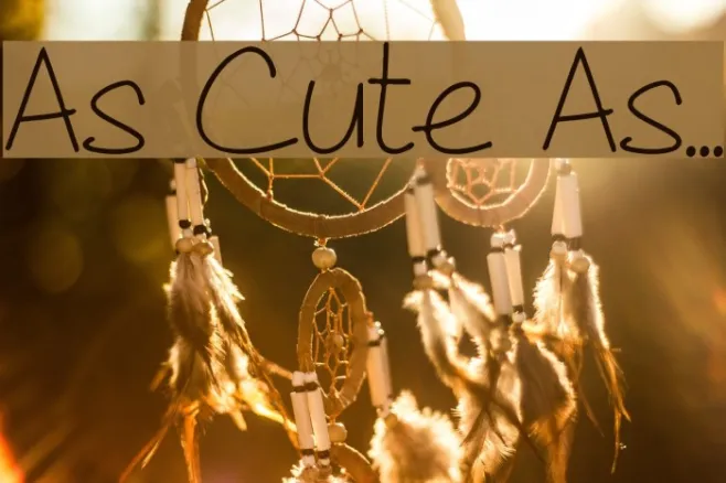 As Cute As... Example 3