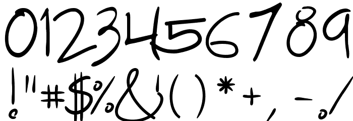 As You Wish Font OTHER CHARS