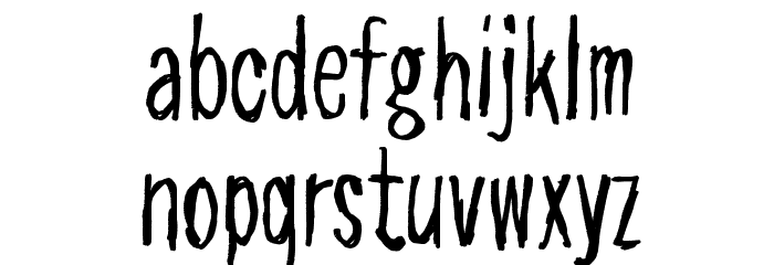 As long as I can hold my breath Font LOWERCASE