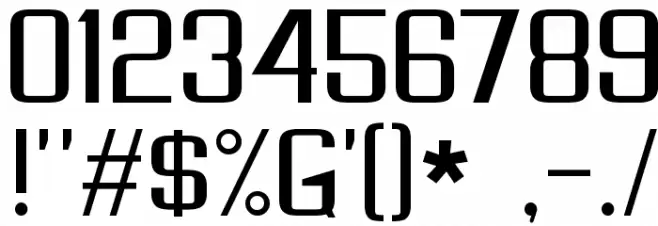 As seen on TV Font OTHER CHARS