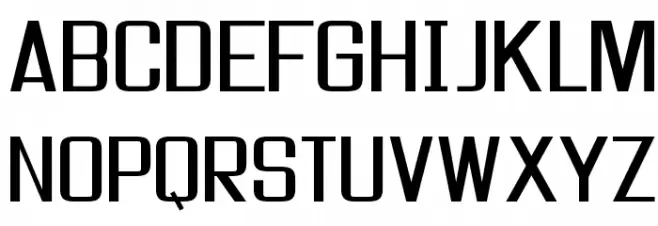As seen on TV Schriftart Groß