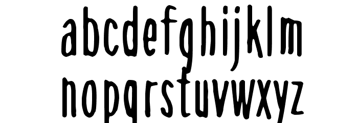 As soon as possible Font LOWERCASE