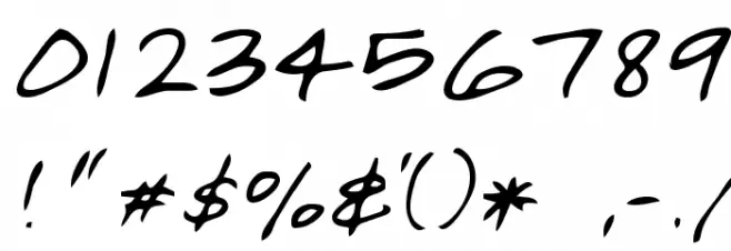 Asa Regular Шрифта ДРУГИЕ символов